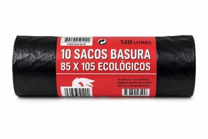 SACO BASURA 85x105 G-175 ROJO
